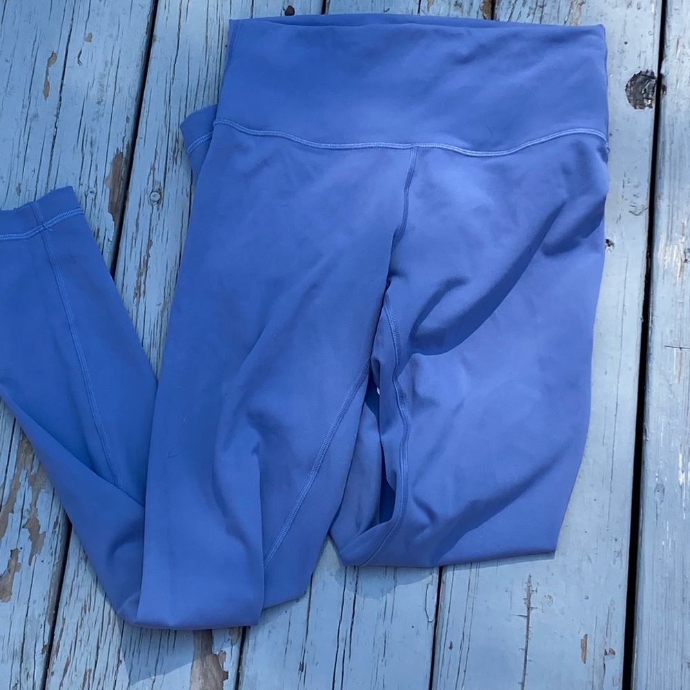 Blue Lululemon leggings “28 size 8